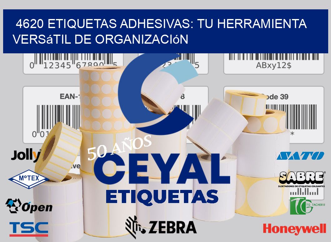 4620 Etiquetas Adhesivas: Tu Herramienta Versátil de Organización