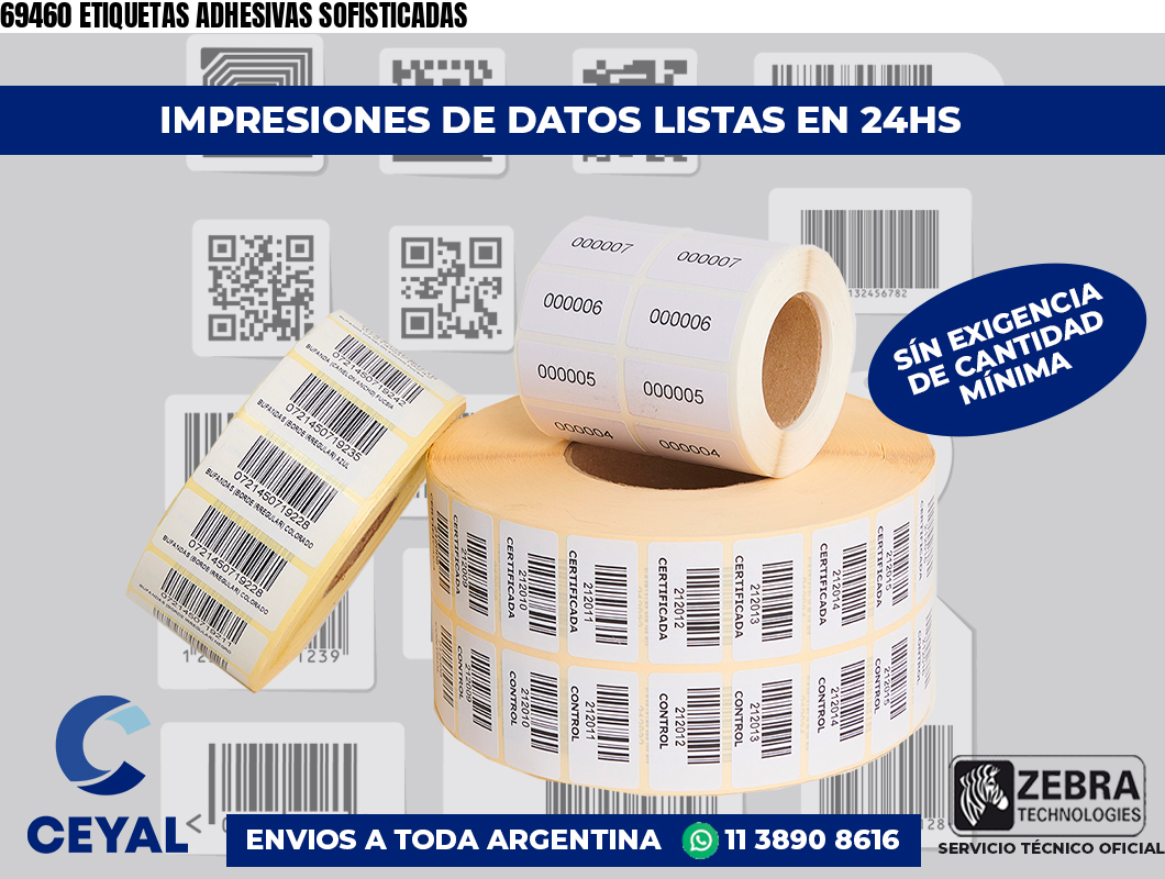 69460 ETIQUETAS ADHESIVAS SOFISTICADAS