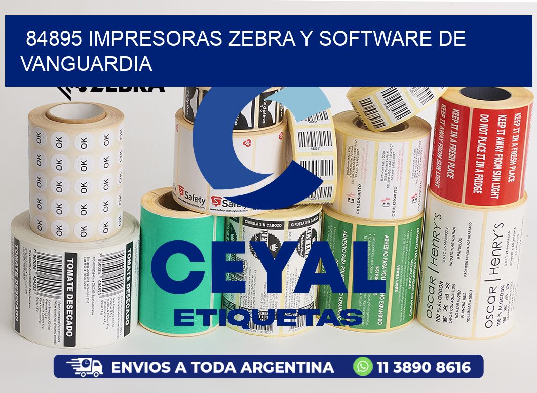 84895 Impresoras Zebra y Software de Vanguardia