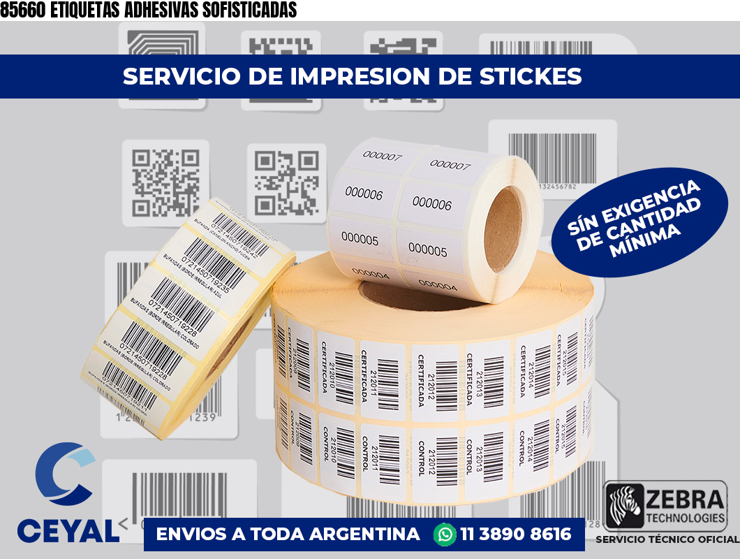 85660 ETIQUETAS ADHESIVAS SOFISTICADAS