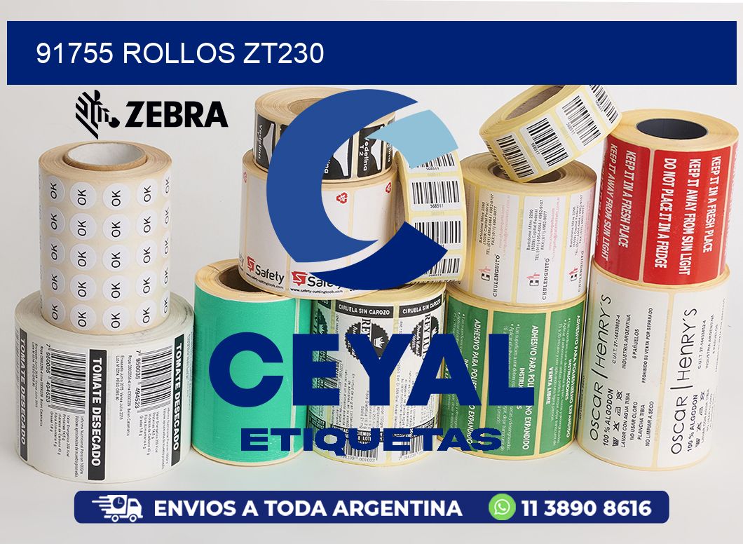 91755 ROLLOS ZT230
