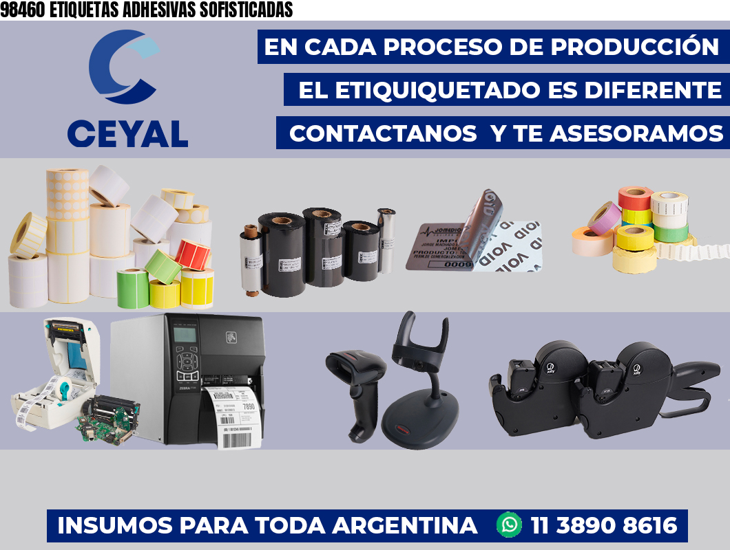 98460 ETIQUETAS ADHESIVAS SOFISTICADAS