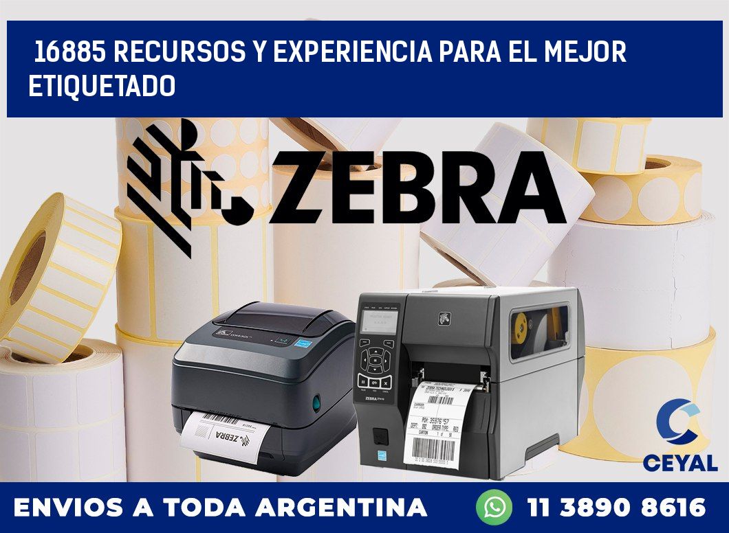 16885 RECURSOS Y EXPERIENCIA PARA EL MEJOR ETIQUETADO