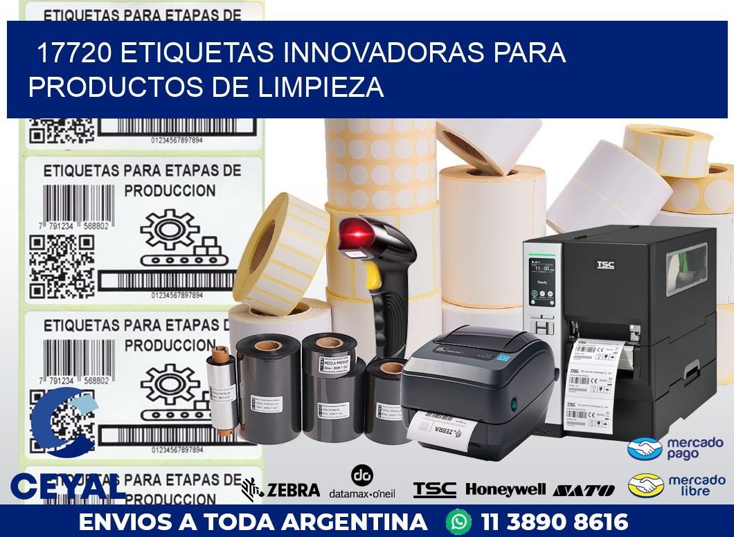 17720 ETIQUETAS INNOVADORAS PARA PRODUCTOS DE LIMPIEZA