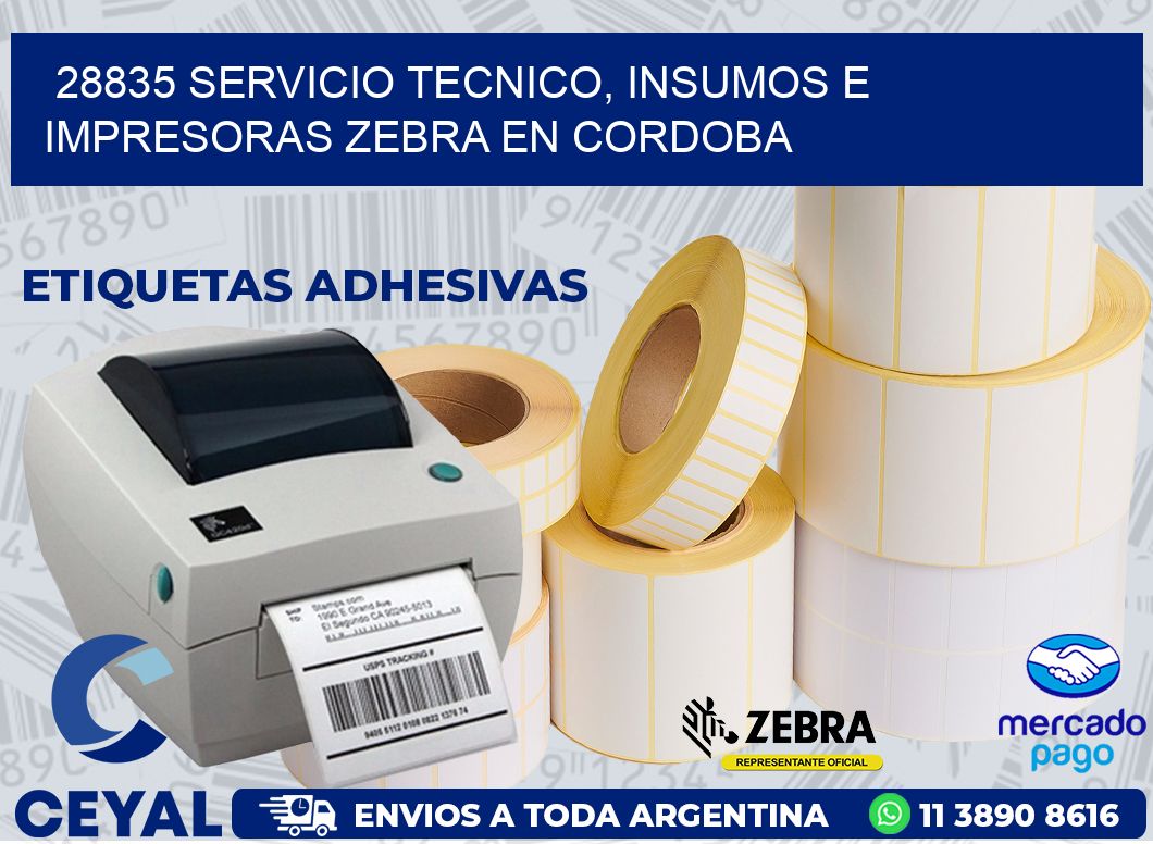 28835 SERVICIO TECNICO, INSUMOS E IMPRESORAS ZEBRA EN CORDOBA