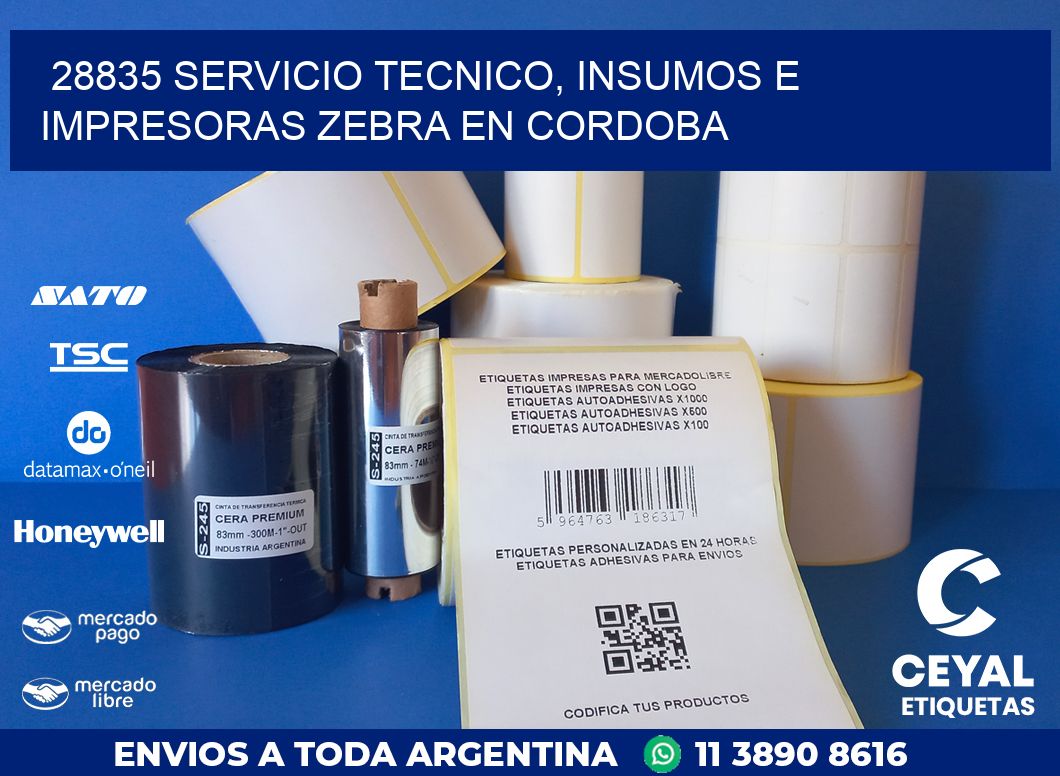 28835 SERVICIO TECNICO, INSUMOS E IMPRESORAS ZEBRA EN CORDOBA
