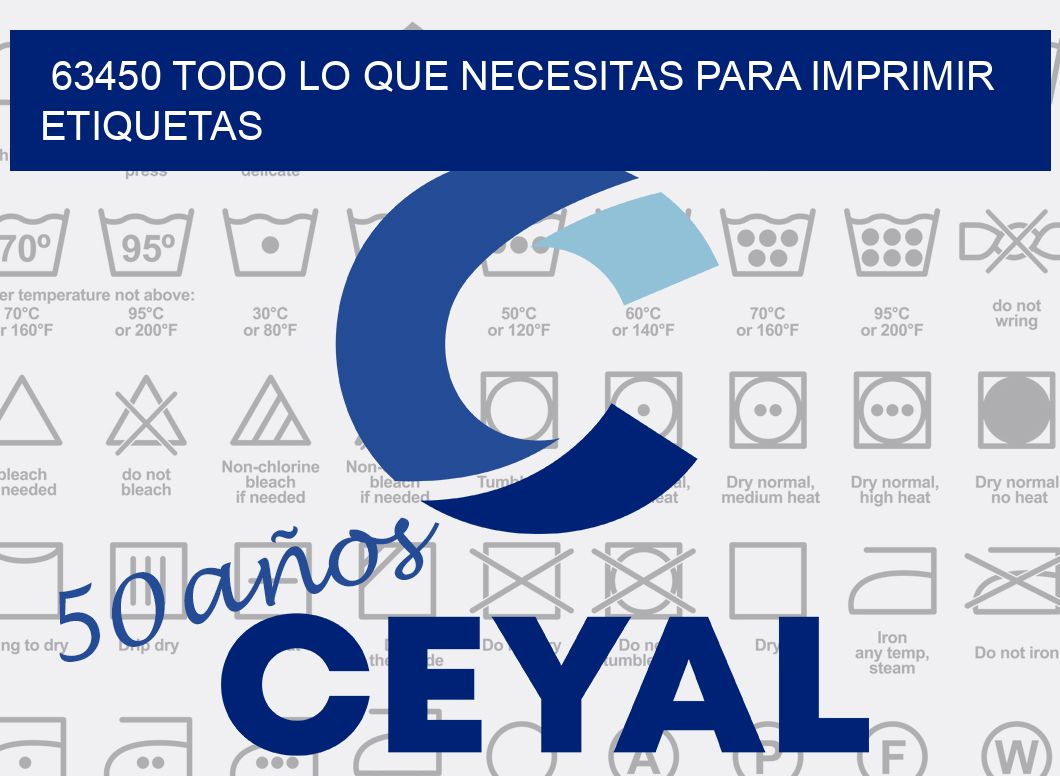 63450 TODO LO QUE NECESITAS PARA IMPRIMIR ETIQUETAS