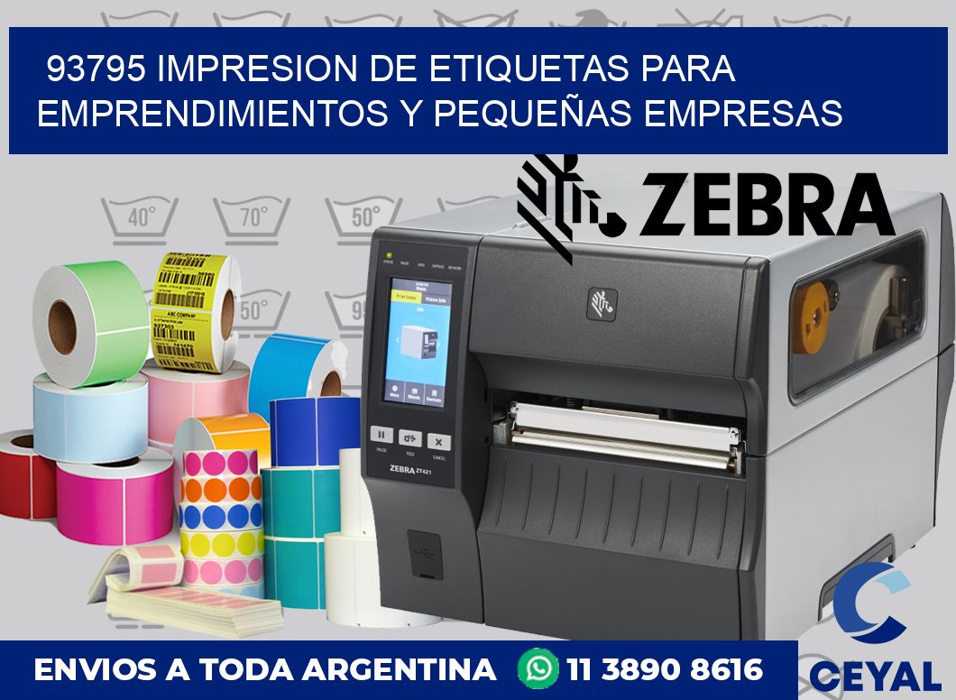93795 IMPRESION DE ETIQUETAS PARA EMPRENDIMIENTOS Y PEQUEÑAS EMPRESAS