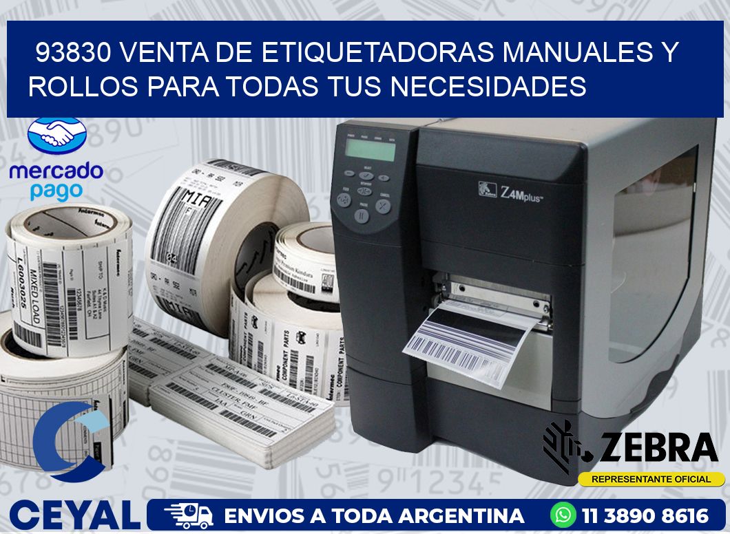 93830 VENTA DE ETIQUETADORAS MANUALES Y ROLLOS PARA TODAS TUS NECESIDADES