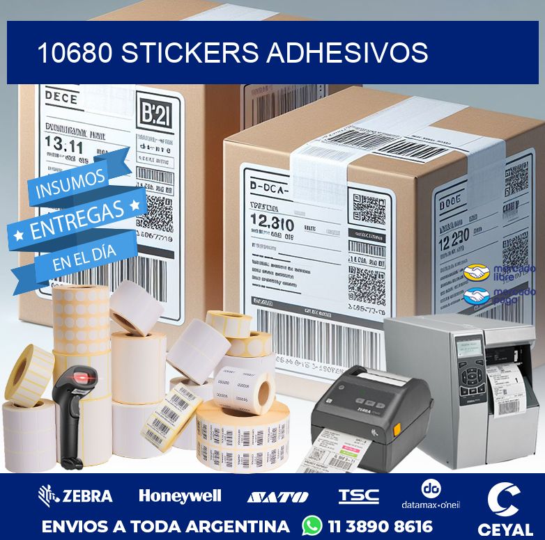 10680 STICKERS ADHESIVOS