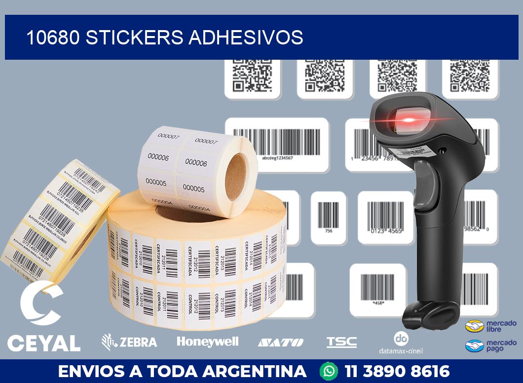 10680 STICKERS ADHESIVOS