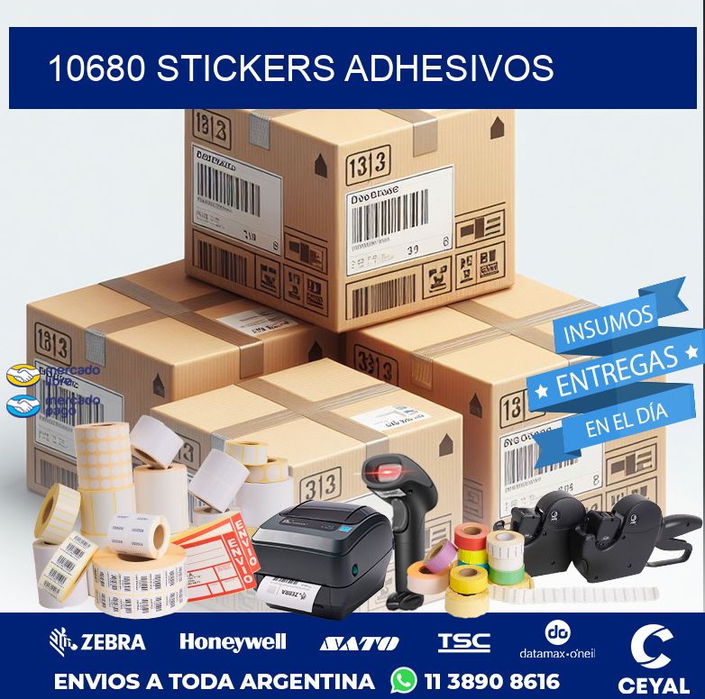 10680 STICKERS ADHESIVOS