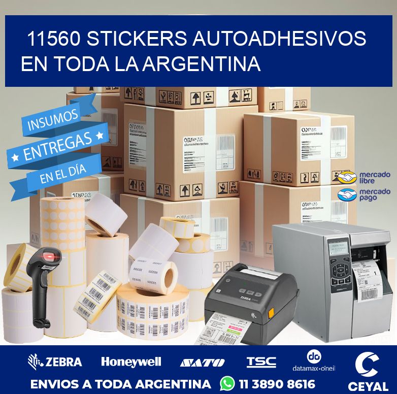 11560 STICKERS AUTOADHESIVOS EN TODA LA ARGENTINA