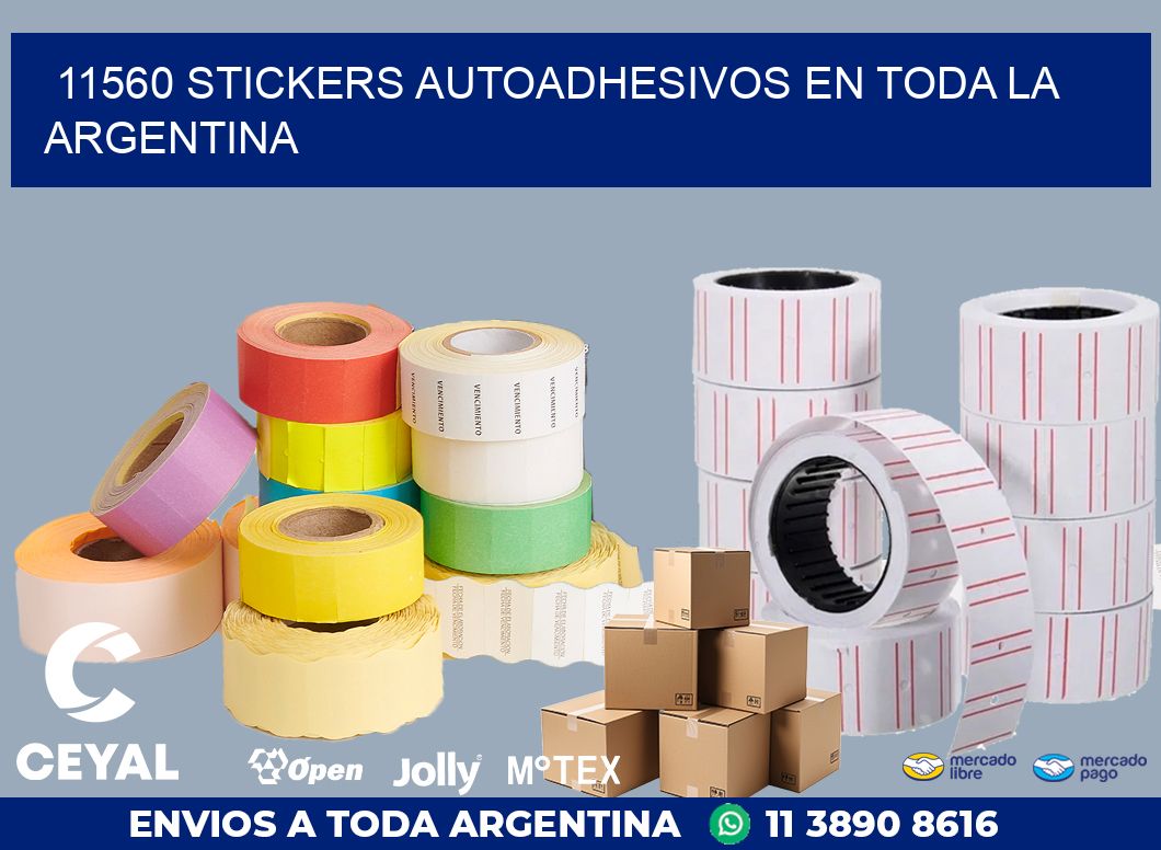11560 STICKERS AUTOADHESIVOS EN TODA LA ARGENTINA