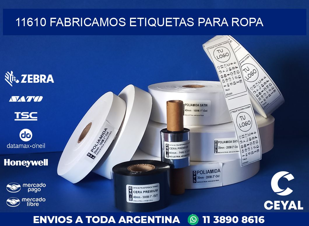 11610 FABRICAMOS ETIQUETAS PARA ROPA