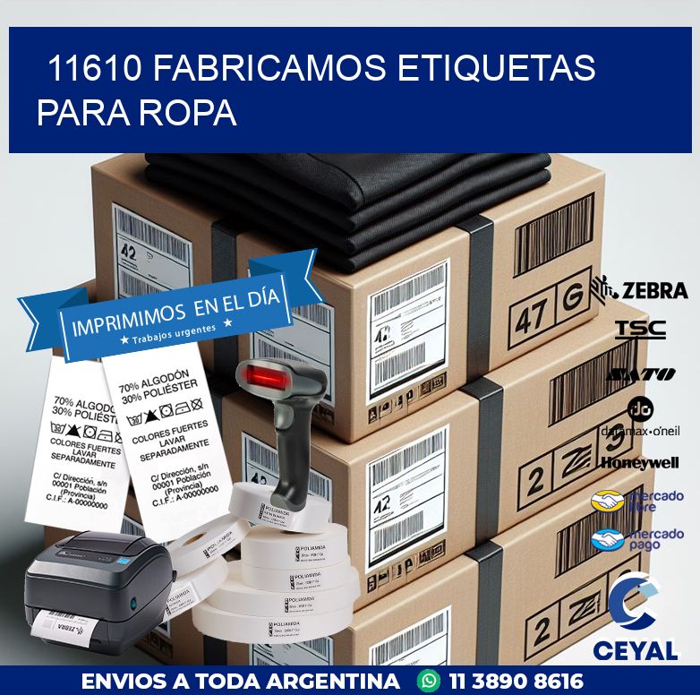11610 FABRICAMOS ETIQUETAS PARA ROPA