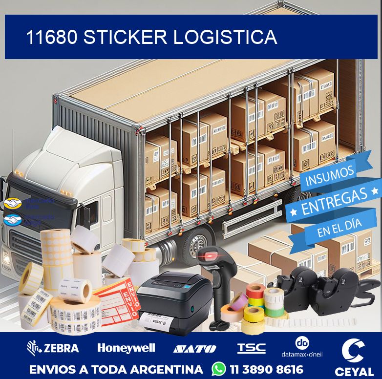 11680 STICKER LOGISTICA