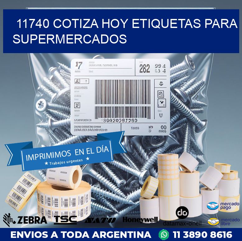 11740 COTIZA HOY ETIQUETAS PARA SUPERMERCADOS
