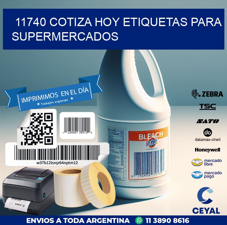 11740 COTIZA HOY ETIQUETAS PARA SUPERMERCADOS