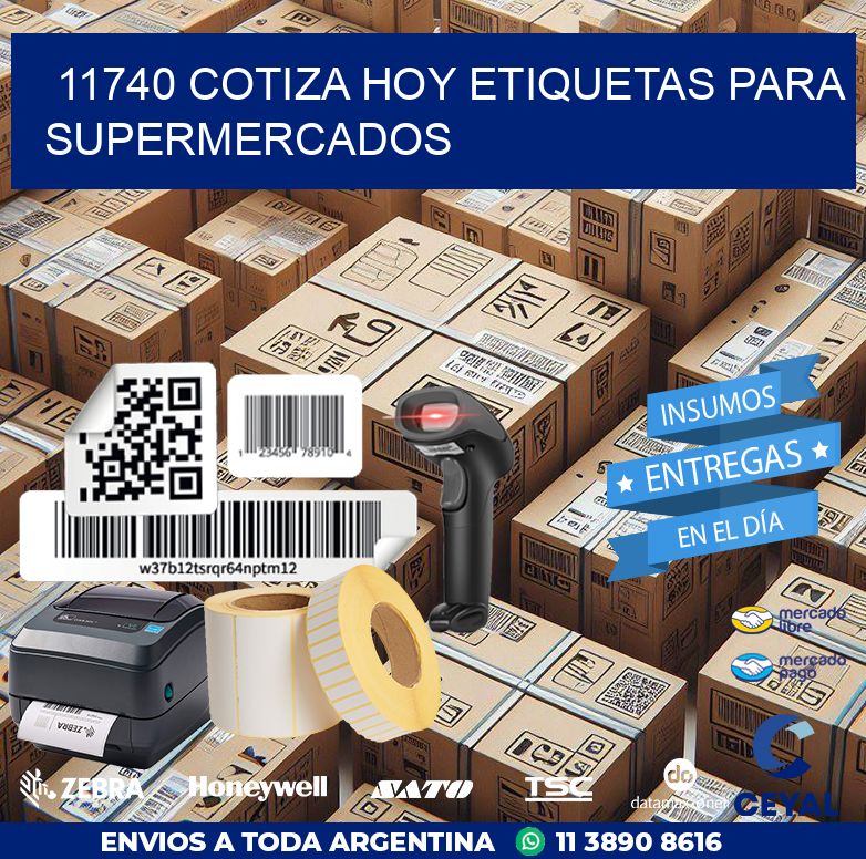 11740 COTIZA HOY ETIQUETAS PARA SUPERMERCADOS