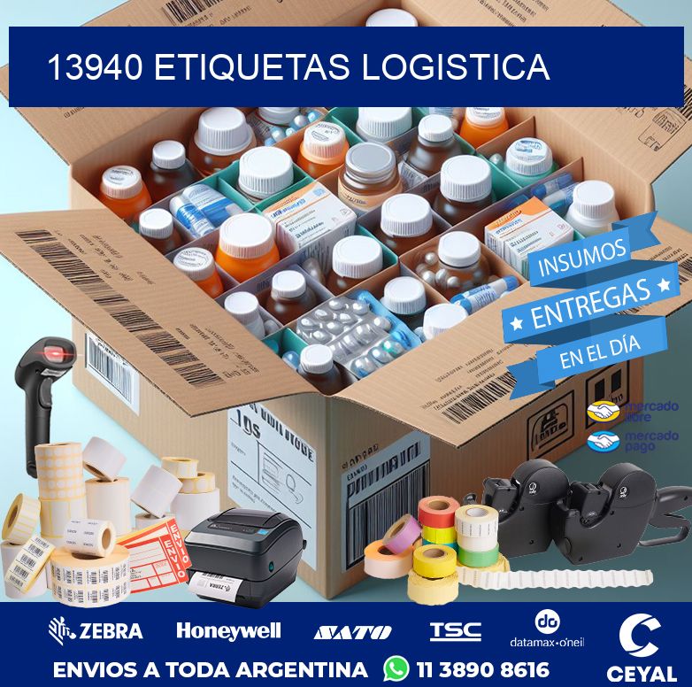 13940 ETIQUETAS LOGISTICA