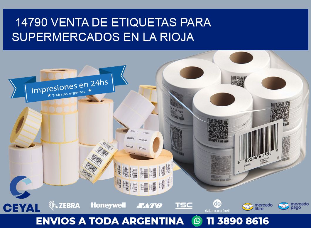 14790 VENTA DE ETIQUETAS PARA SUPERMERCADOS EN LA RIOJA