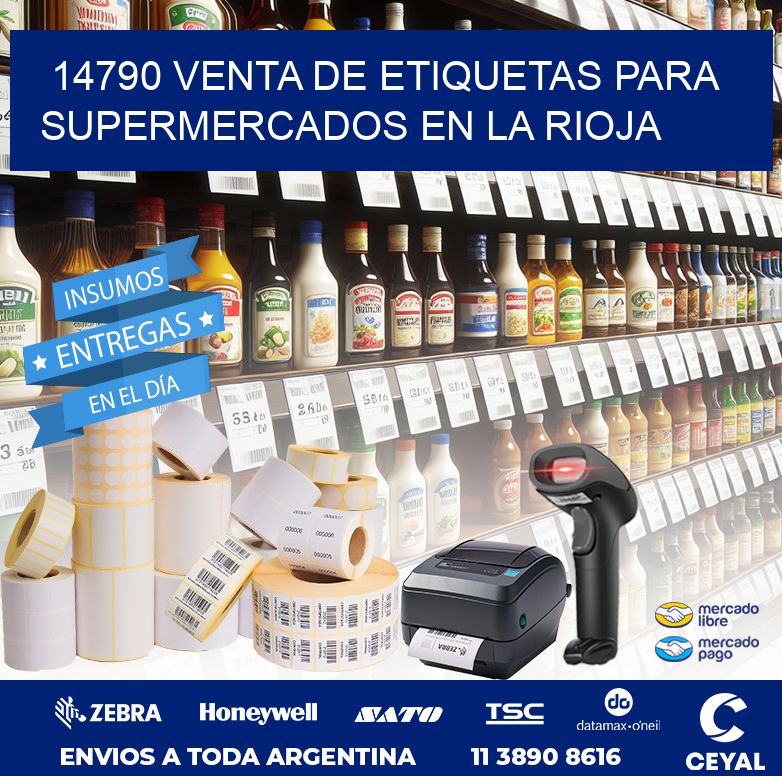 14790 VENTA DE ETIQUETAS PARA SUPERMERCADOS EN LA RIOJA