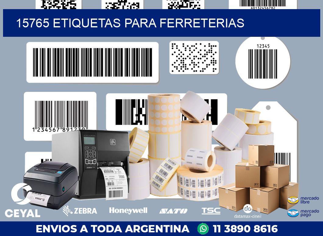 15765 ETIQUETAS PARA FERRETERIAS
