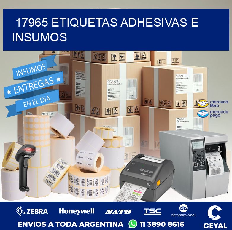 17965 ETIQUETAS ADHESIVAS E INSUMOS