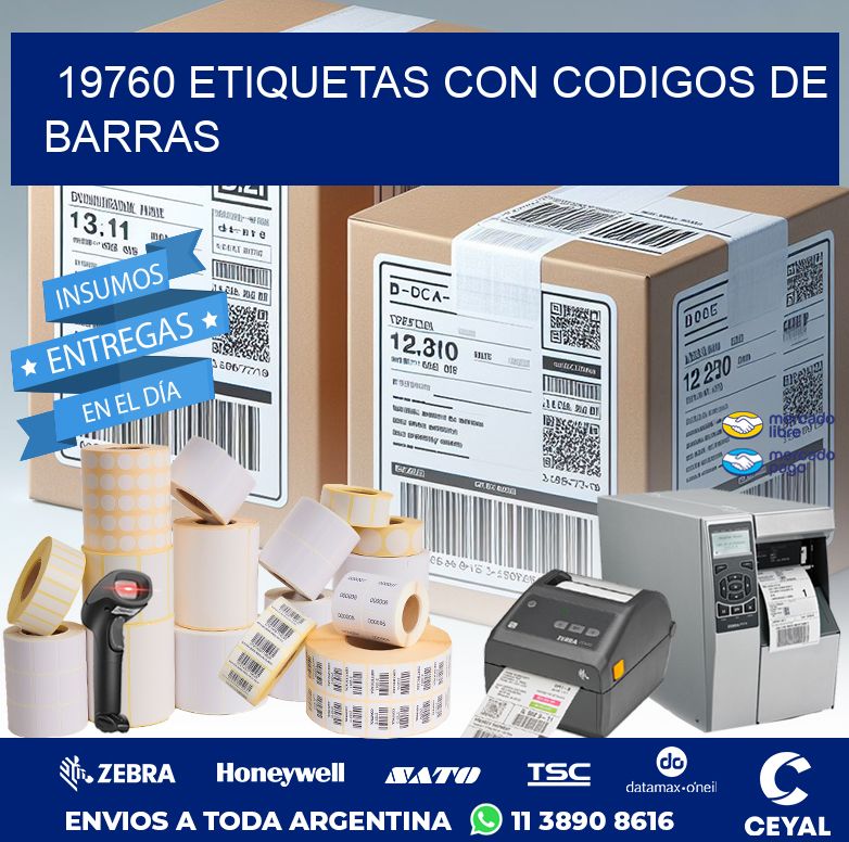 19760 ETIQUETAS CON CODIGOS DE BARRAS
