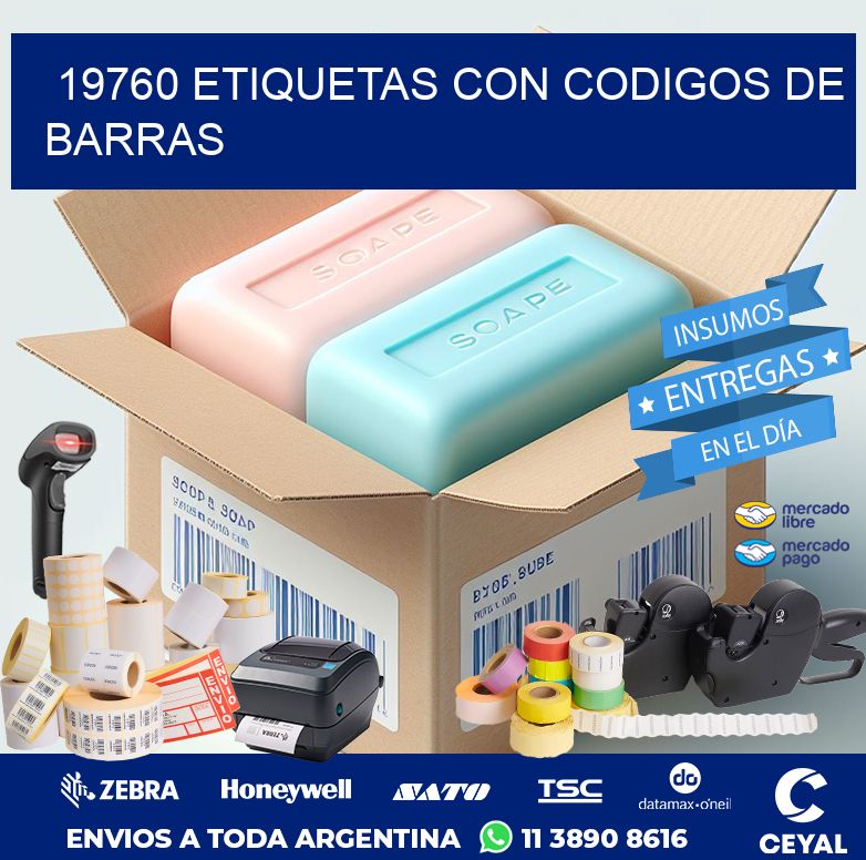 19760 ETIQUETAS CON CODIGOS DE BARRAS