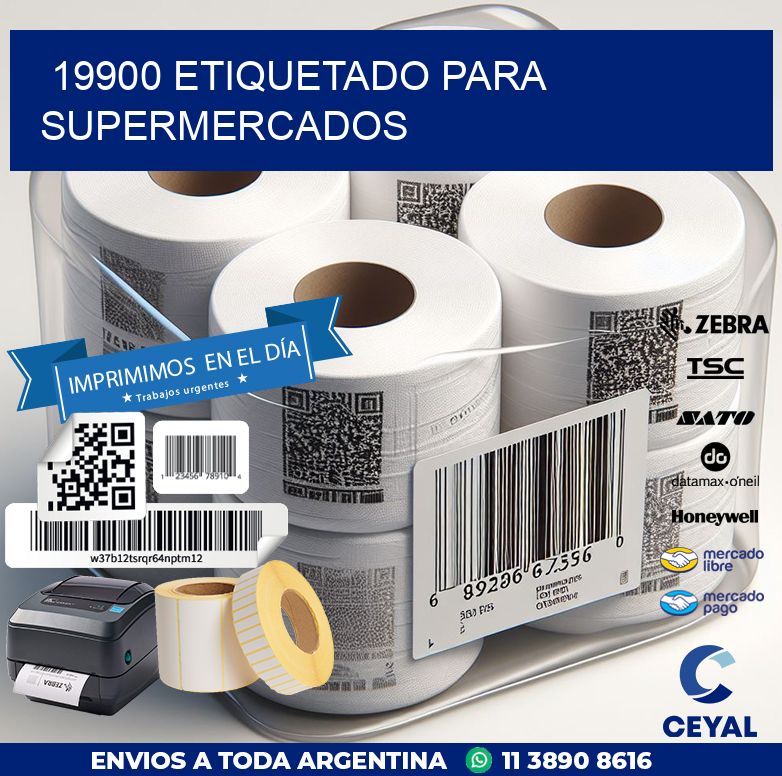 19900 ETIQUETADO PARA SUPERMERCADOS