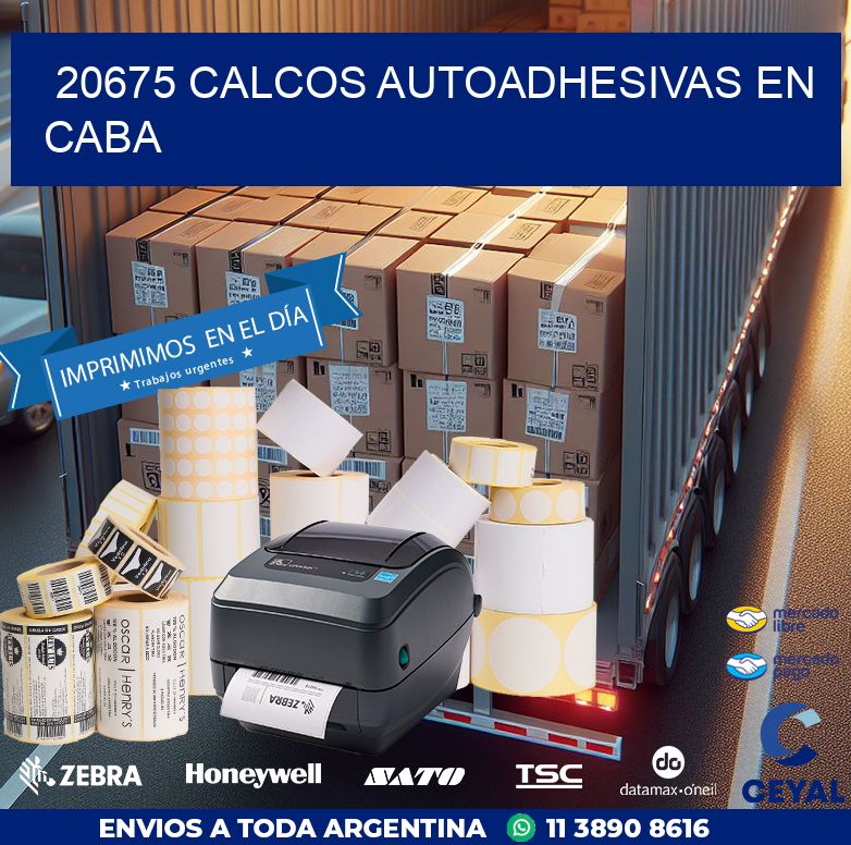 20675 CALCOS AUTOADHESIVAS EN CABA