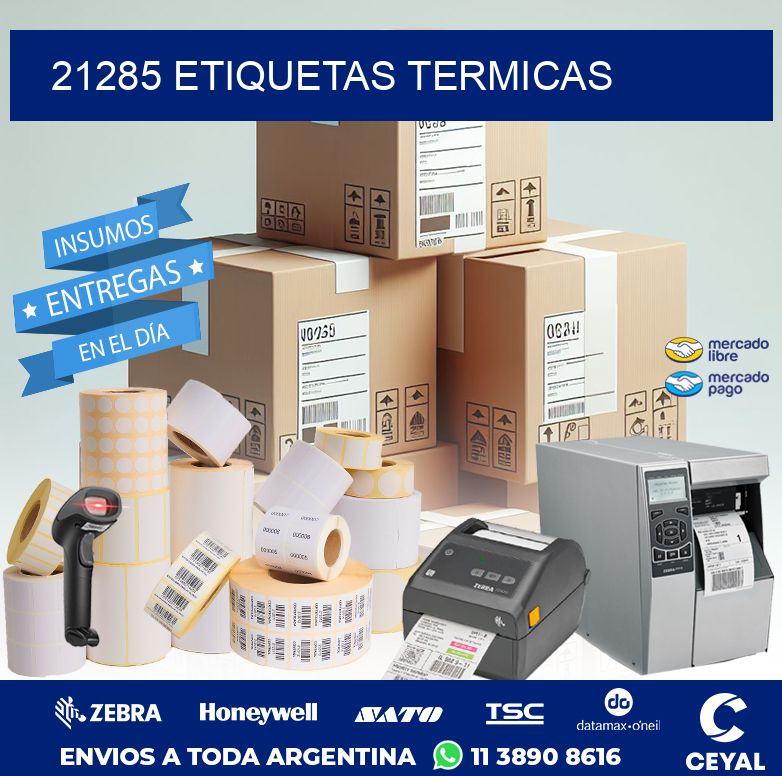 21285 ETIQUETAS TERMICAS