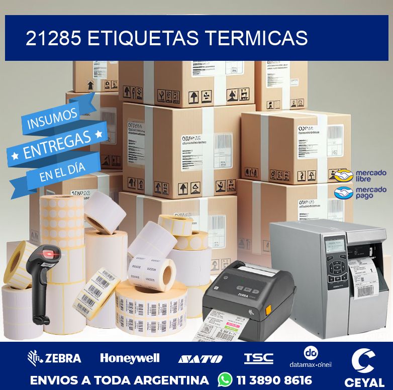 21285 ETIQUETAS TERMICAS