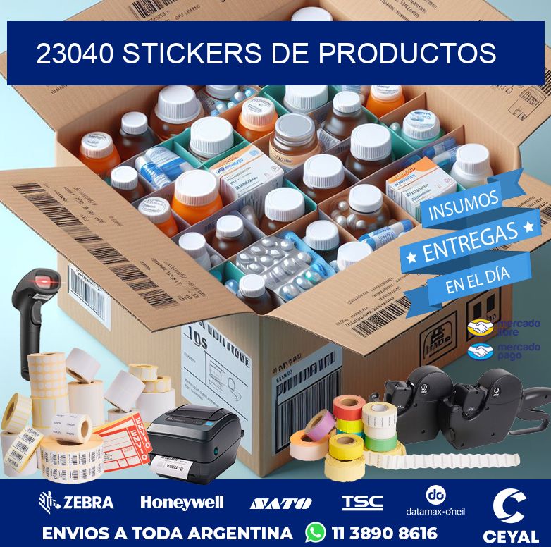 23040 STICKERS DE PRODUCTOS