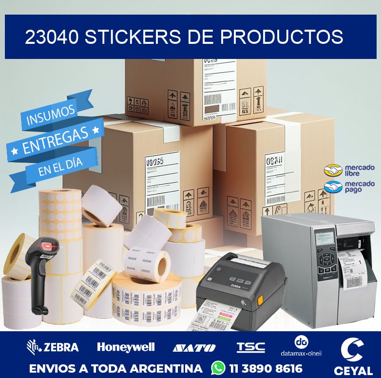23040 STICKERS DE PRODUCTOS
