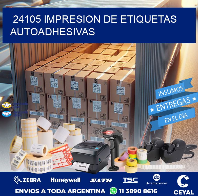 24105 IMPRESION DE ETIQUETAS AUTOADHESIVAS
