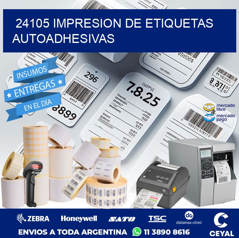 24105 IMPRESION DE ETIQUETAS AUTOADHESIVAS