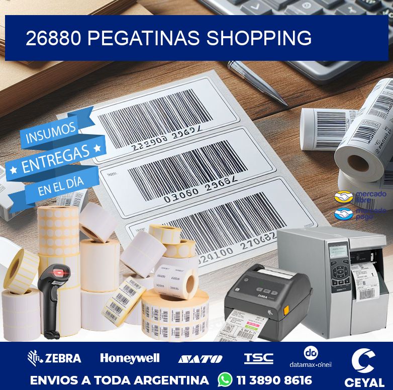 26880 PEGATINAS SHOPPING
