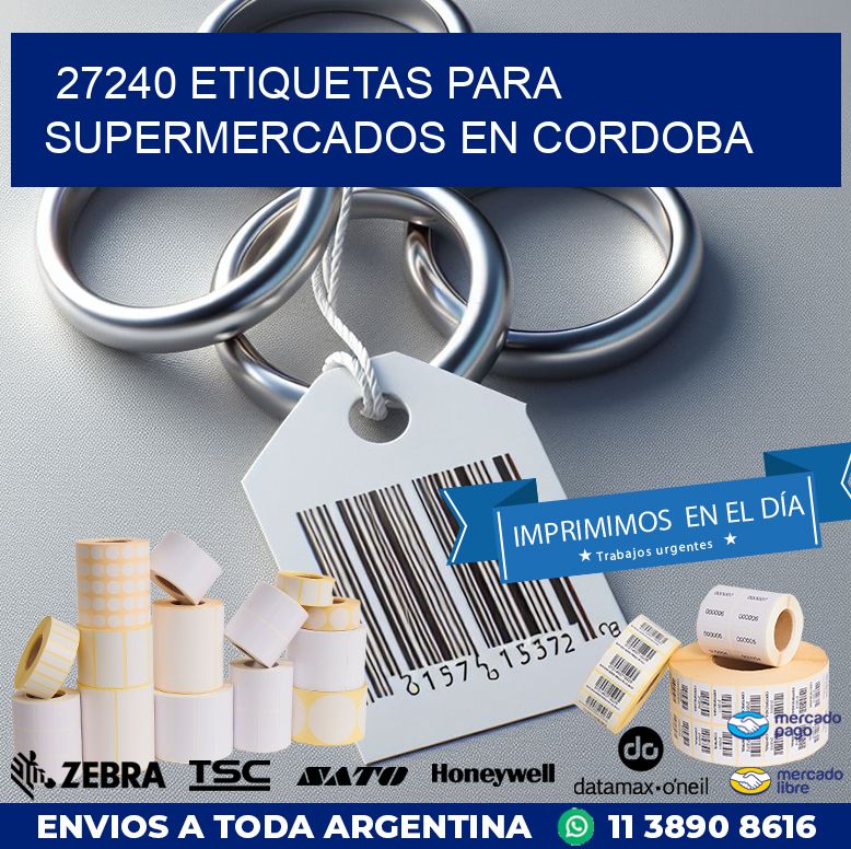 27240 ETIQUETAS PARA SUPERMERCADOS EN CORDOBA