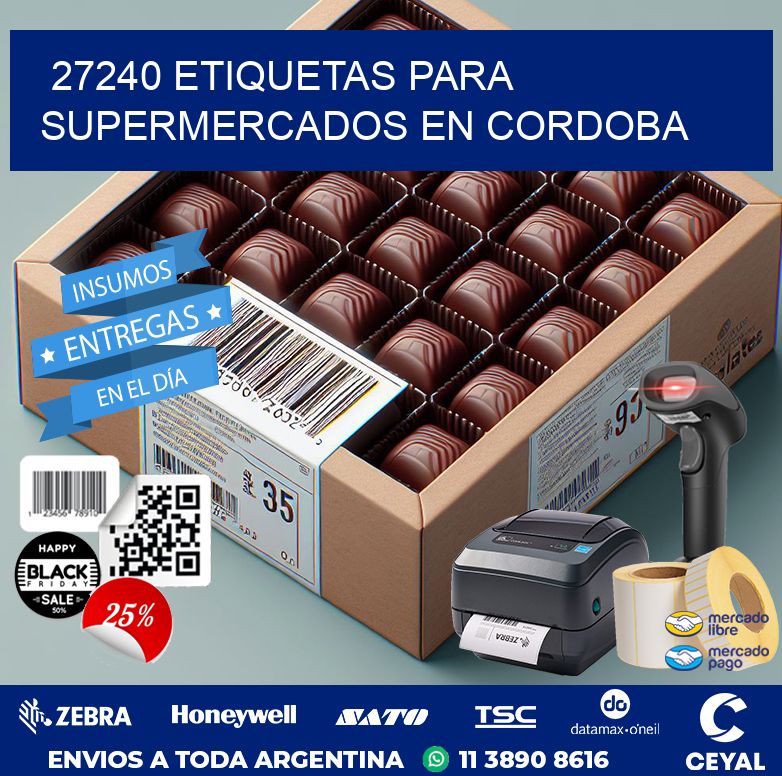 27240 ETIQUETAS PARA SUPERMERCADOS EN CORDOBA