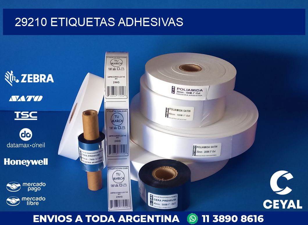 29210 ETIQUETAS ADHESIVAS