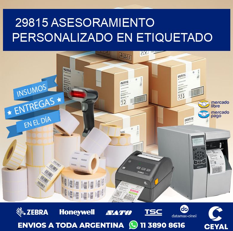 29815 ASESORAMIENTO PERSONALIZADO EN ETIQUETADO