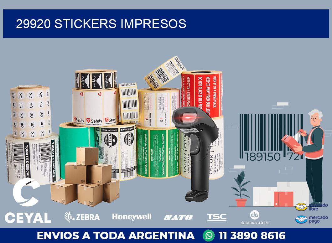 29920 STICKERS IMPRESOS