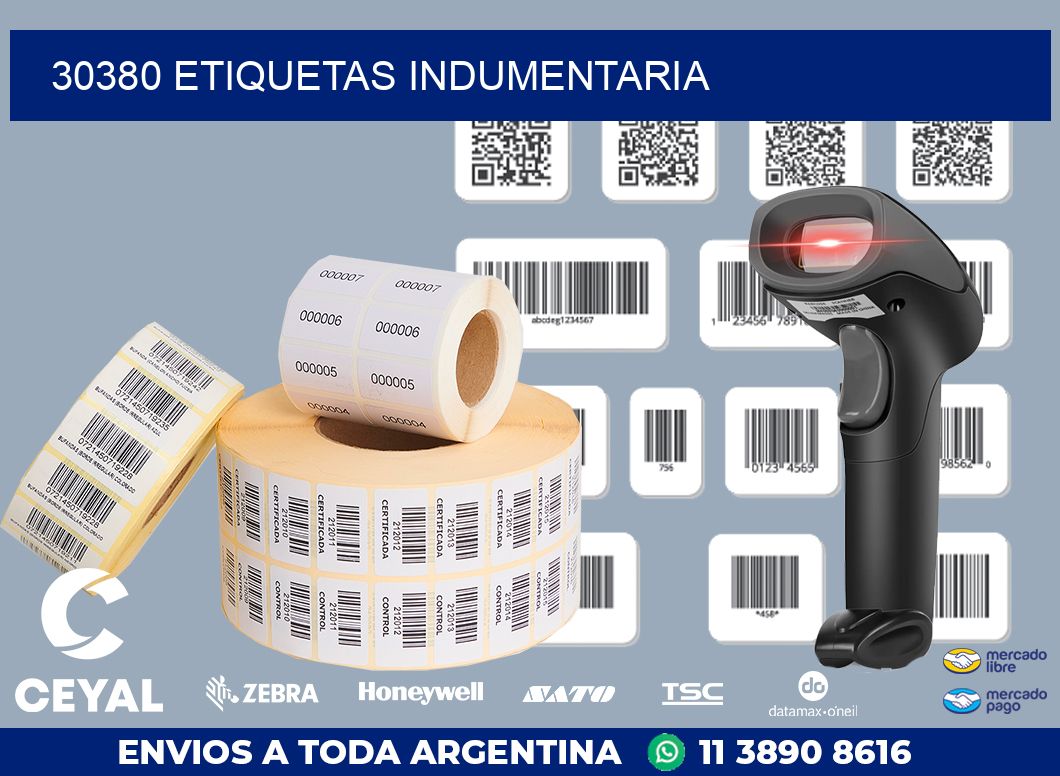 30380 ETIQUETAS INDUMENTARIA