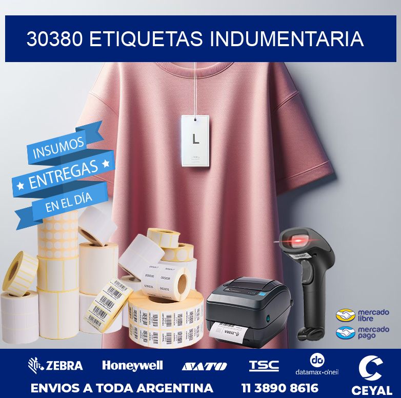 30380 ETIQUETAS INDUMENTARIA