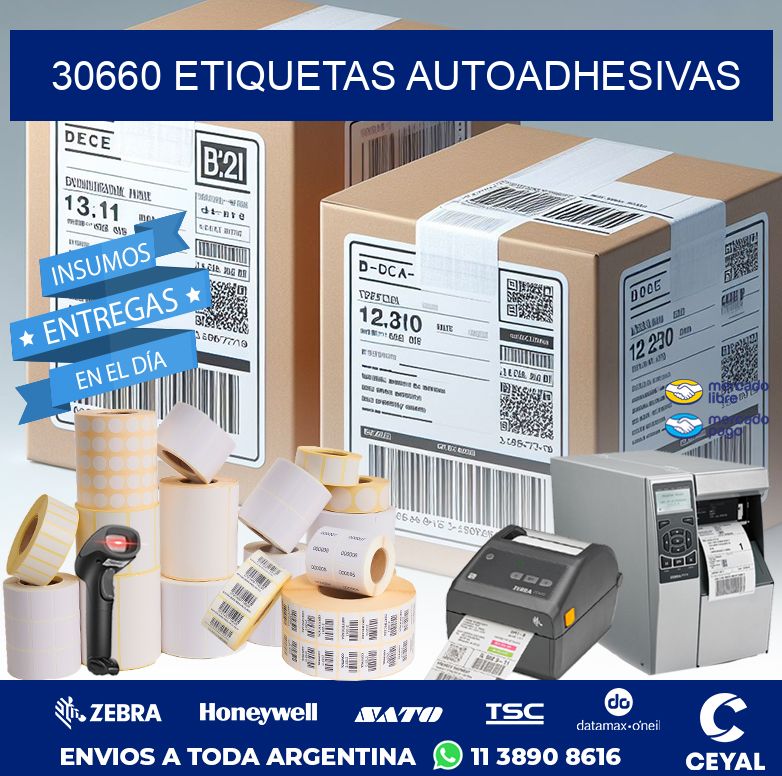 30660 ETIQUETAS AUTOADHESIVAS
