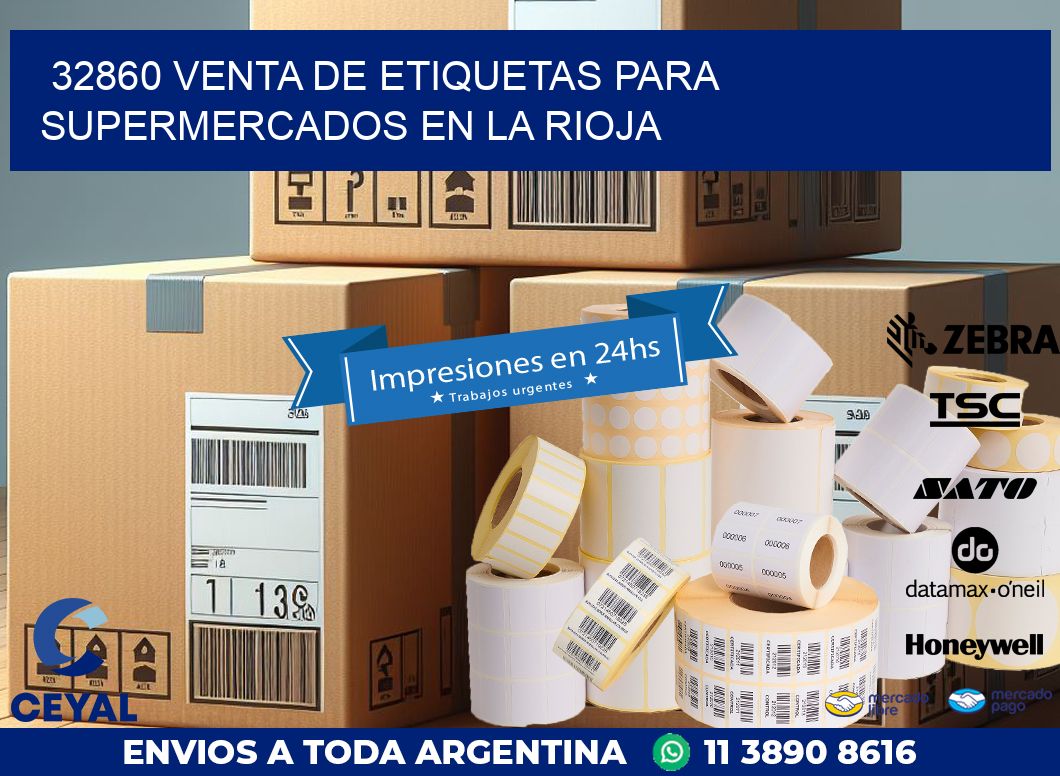 32860 VENTA DE ETIQUETAS PARA SUPERMERCADOS EN LA RIOJA