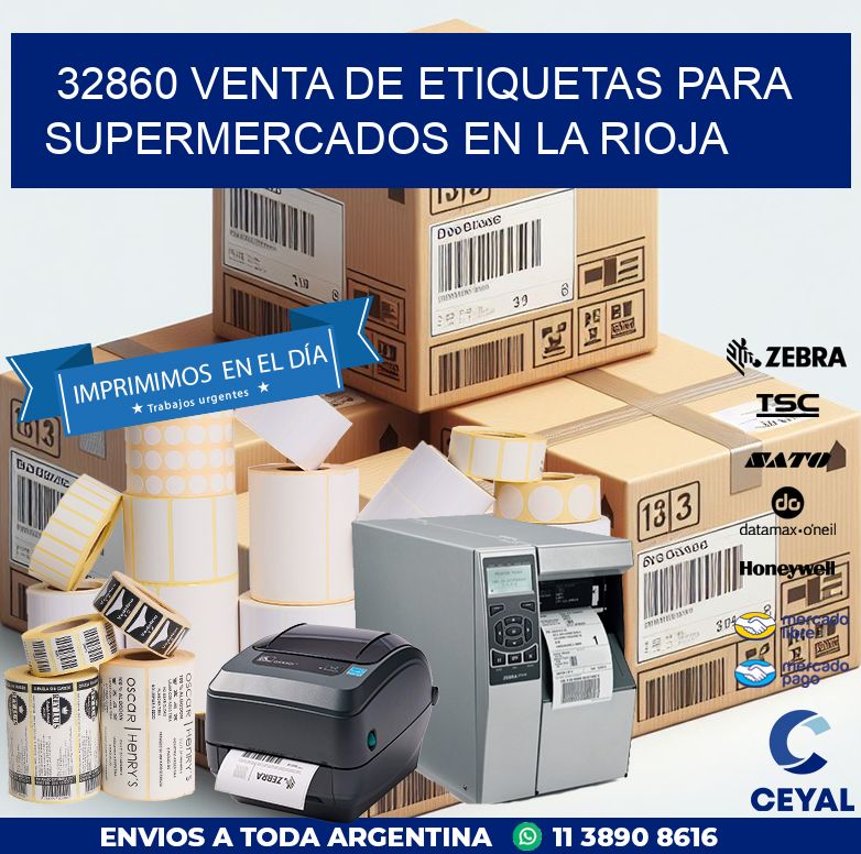 32860 VENTA DE ETIQUETAS PARA SUPERMERCADOS EN LA RIOJA